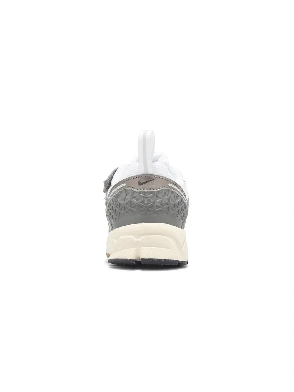 Nike Vomero 5 Metallic Pewter Parachute Beige Kids Shoes SZ 1.5Y Replacement Box